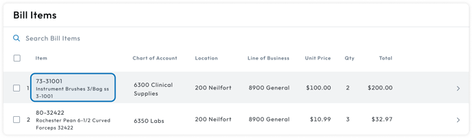 bill-exceptions-bill-line-items-sku